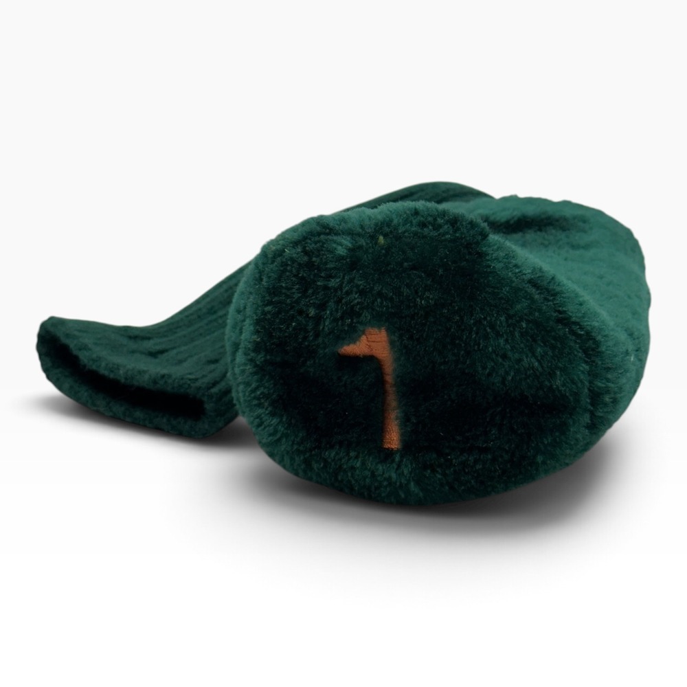 Vintage Pro-Select Power-Kick #1 Driver Headcover Green Golf Club Cover - Picture 3 of 6